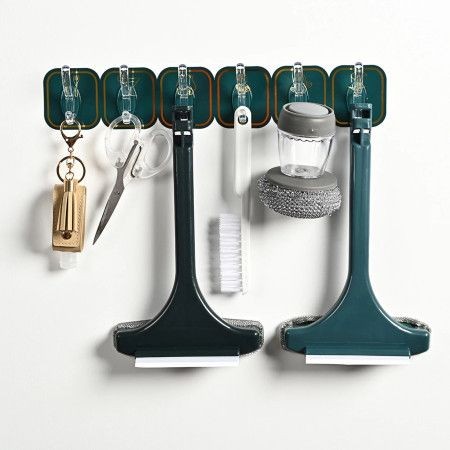 Six Row Plastic Hook