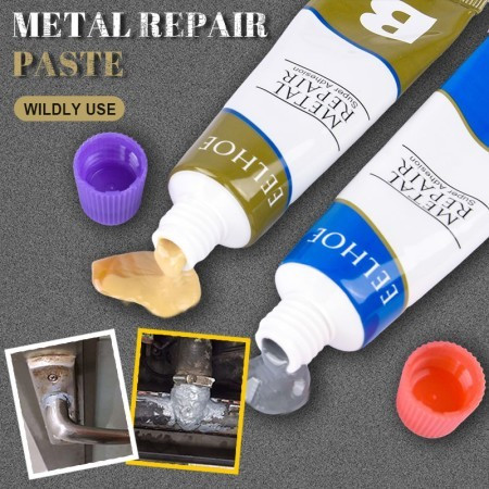 Metal Repair Paste A&amp;B Adhesive Gel Casting Agent (1সেট কিনলে 1 সেট ফ্রি)